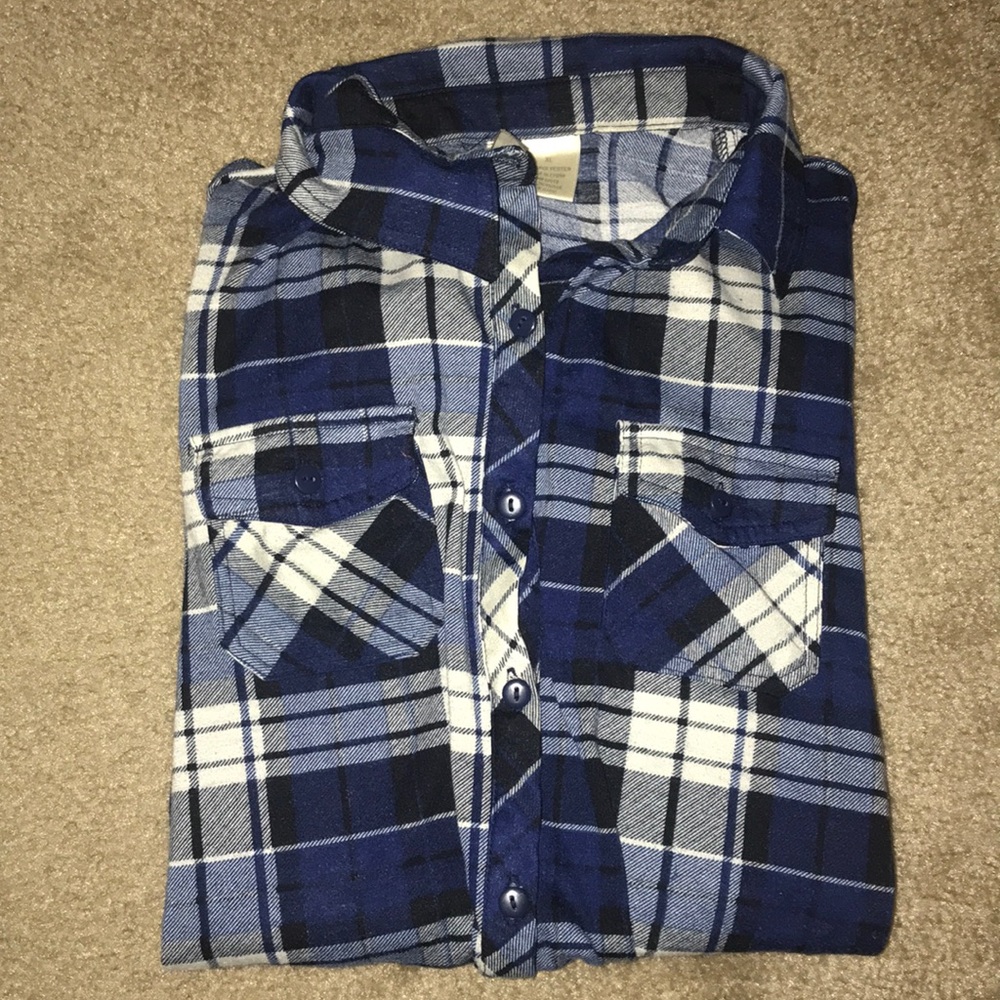 Plaid Button Down